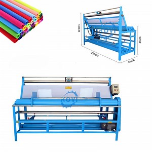[Hot Item] Cloth Rolling Machine Fabric Rewinder Inspection Textile Rewinding Machine Cloth Inspection Machine Textile Fabric Re Rolling Counter Measuring Winding Machine