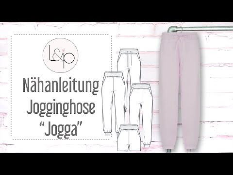 Nähanleitung lillesol Jogga - eine Jogginghose nähen