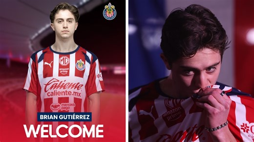 Chivas confirma su primer refuerzo en la era post Chicharito: Brian Gutiérrez