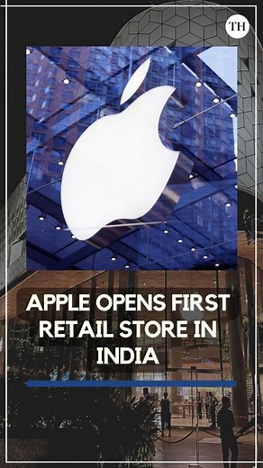 Apple's chief executive Tim Cook today welcomed customers to the iPhone maker's first store in India, at the BKC business district in Mumbai. The store is being unveiled as the company marks 25 years in the country. The Mumbai store opening will be followed with the unveiling of a similar facility in New Delhi's Saket on April 20. According to reports, Mr, Cook will also meet Prime Minister Narendra Modi. #apple #applestore #appleatoremumbai #bkcmumbai #timcook | The Hindu
