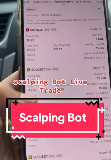 ‏Live trade #bot automation #trading #scalping #with #drHafiz