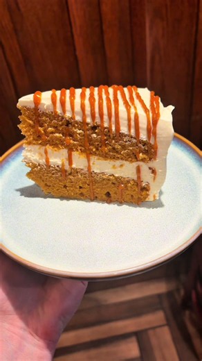 Spiced Pumpkin Cake. As always, below is my recipe! Baking tip: for moist cake, wrap the warm cakes, as they cool down they retain moisture. Once cooled, you can store them in the freezer or fridge without worrying about them drying out. #fall #pumpkinseason #fallrecipes #dessert #cake Recipe: Ingredients * 4 large eggs * 2 cups brown sugar * 1 cup neutral oil * 1 (15 oz) can pumpkin purée * 2 teaspoons vanilla extract * 2 cups all-purpose flour * 1½ teaspoons ground cinnamon * 1 teaspoon ground