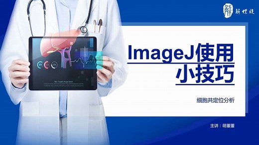 ImageJ：细胞共定位分析