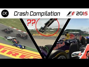 F1 2015 - Crash Compilation