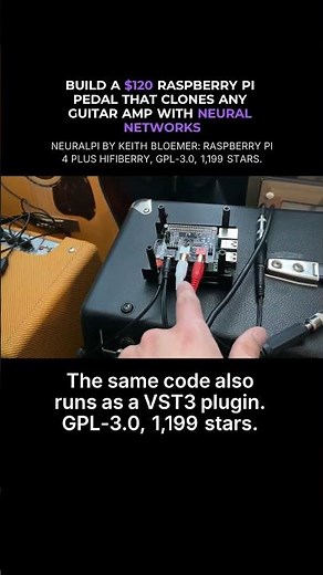 Build a $120 Raspberry Pi pedal that clones any guitar amp with neural networks