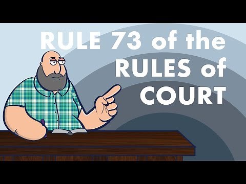 Rule 73 of the Rules of Court [SPECIAL PROCEEDINGS]