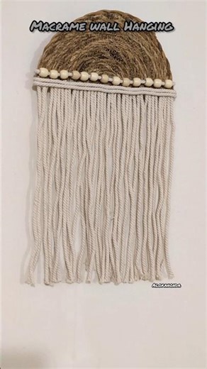Macrame wall hanging idea