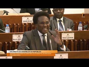 VENÂNCIO MONDLANE FAZ REVELAÇÕES QUENTES DE ESQUEMAS DE ROBALHEIRA NA ASSEMBLEIA DA REPÚBLICA