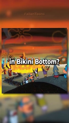 How Is There FIRE Underwater in Bikini Bottom?! 🔥 #spongebob #spongebobsquarepants