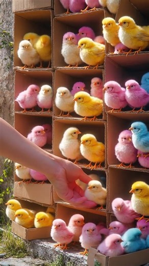 Colorful Baby Chicks Videos: Adorable Moments