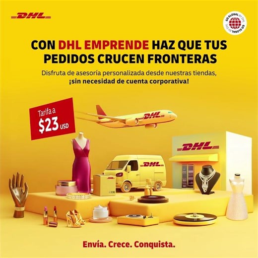 Tus Productos Pueden Cruzar Fronteras Con DHL Emprende