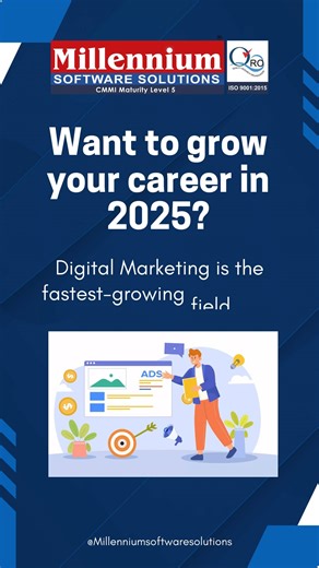 Millennium software solutions on Instagram: "🚀 Ready to start a powerful career in Digital Marketing? Join us this Saturday for a complete introduction to Digital Marketing, career paths, industry demand, and future opportunities! 💡 Perfect for students, job seekers, business owners & anyone from IT or NON-IT backgrounds. 📅 29 November | 6:00 PM onwards 🎙 Speaker: Avinash Patoju 🔗 Register now — Link in bio! @millenniumsoftwaresolutions #DigitalMarketing #MillenniumVizag #CareerGrowth #Webi