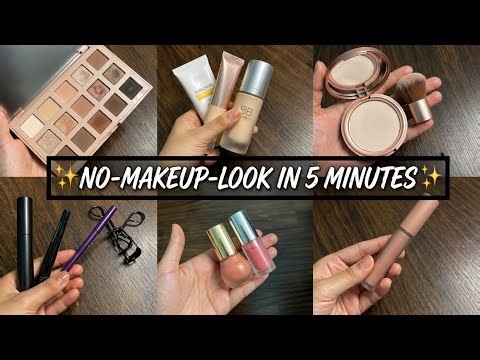 Only Makeup Products You Need for College & University |~ No makeup look🪞💄