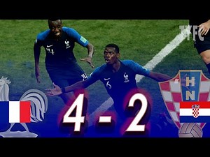 France 4 – 2 Croatia 🏆 | 2018 FIFA World Cup Final Highlights & Goals