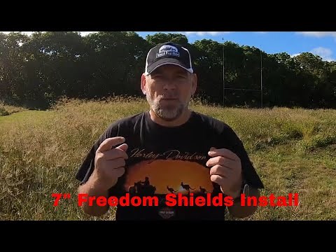 7" Freedom Shield Install Harley-Davidson Street Glide Special #freedomshields