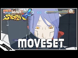 Naruto Ultimate Ninja Storm 4 - Konan COMPLETE Moveset