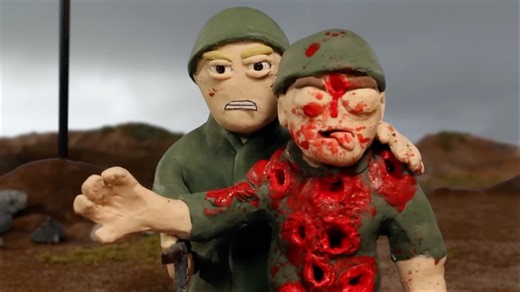 World War 2 - D-Day in clay