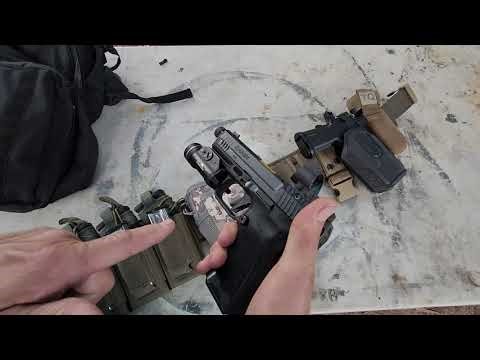 Gun belt setup I use for training class and outdoor range day.