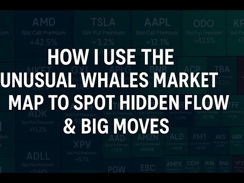 How I Use the Unusual Whales Market Map to Spot Hidden Flow & Big Moves