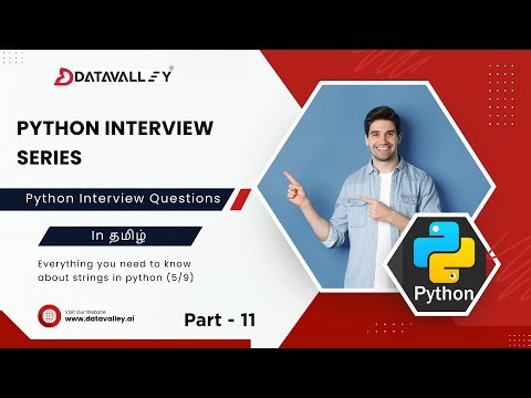 Python Interview Series | Part 11 | Essential String Methods: istitle, zfill, center, ljust, rjust