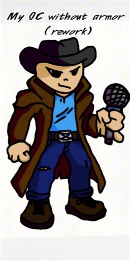 My OC: No armor #fnf #animtion