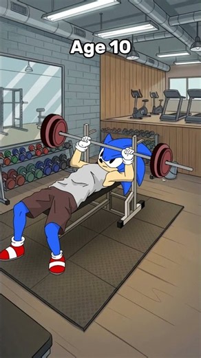 Sonic 0-100 Years Old (Sonic the Hedgehog 4 Animation)