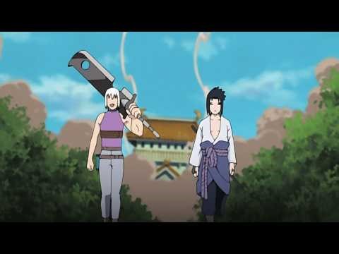 Saske and suigetsu Went after Zabuza's Sword