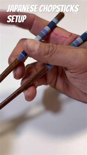 お箸の持ち方 きほん