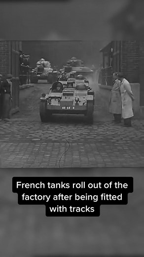 French Tanks in Action: Historic WW2 Footage