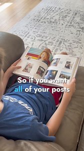 2.9M views · 4.8K reactions | I just got all of my Facebook posts printed into one book! 朗 It's literally like a personal biography, and the best thing is, it only took me 1 minute to put together! ✨ Start creating your book and get 40% off today only! ⏳ | My Social Book | Facebook