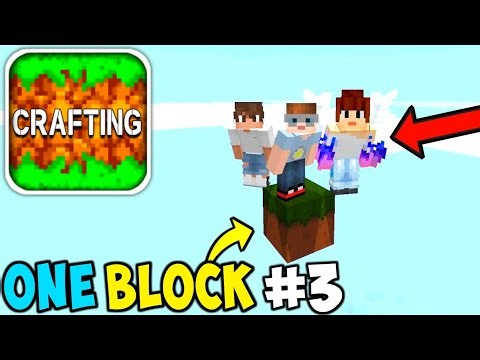 Crafting And Building Multiplayer Survival Series Of One Block - Walkthrough Gameplay Part 3