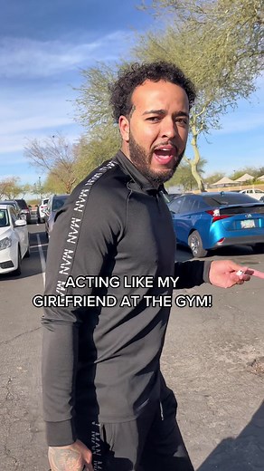 Acting Like My Girlfriend at the Gym Prank