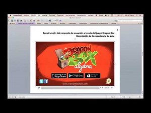 Construcción del concepto de ecuación a través del juego Dragón Box - Funes