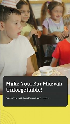 Make Your Bar Mitzvah Unforgettable!