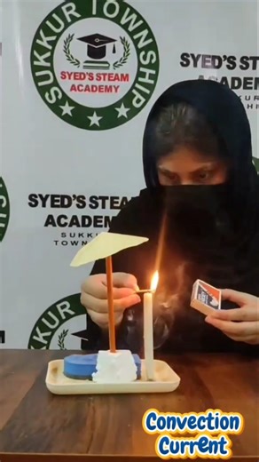 Make Paper Spin Using Only Fire! 🔥 Magic or Physics? | Heat Energy Explained #Science #DIY