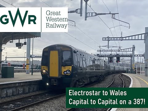 Electrostar to Wales! GWR Class 387 Review - London Paddington to Cardiff Central