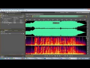 Adobe Soundbooth CS5 Tutorial - Episode 1- Brosncons