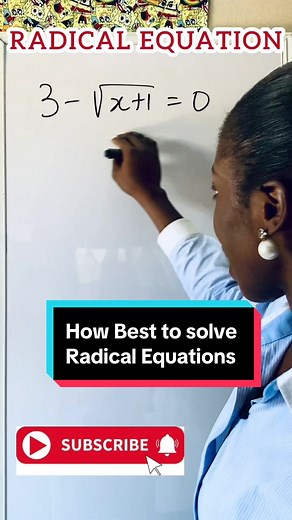 Solving Radical Equations Step-by-Step