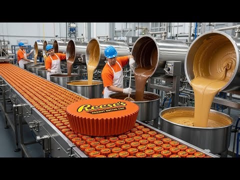 Inside the Factory: How Reese’s Peanut Butter Cups Are Made