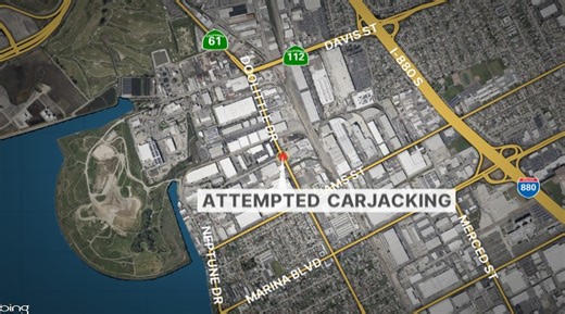 Attempted armed carjacking in San Leandro leads to 3 arrests