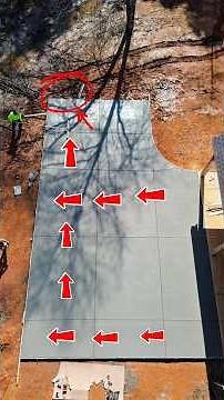 Concrete Adventure: How we prepared this driveway with concrete fibers #construction #race #100