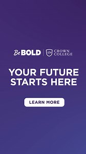 1.5K views | Take the next step in your career with fully online graduate programs at Crown College–Top-Ranked, Flexible, & Faith-Based. | Crown College | Facebook