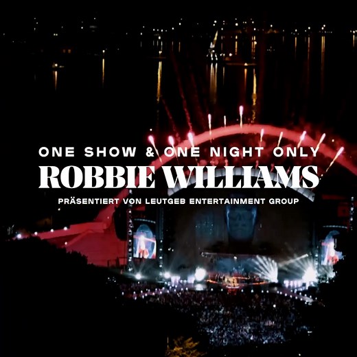 128K views · 5K reactions | Tickets for my mega show are on sale NOW! August 27th 2022 - Messe München, it's going to be absolutely huge. See you there x Tickets: https://www.eventim.de/eventseries/2997733/?affiliate=EVE | Robbie Williams | Facebook