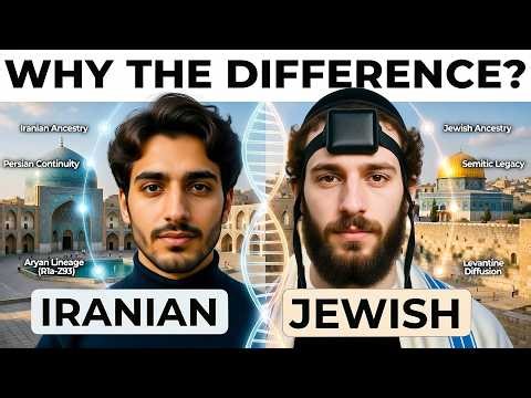 Why Are IRANIANS Genetically Different from JEWS?