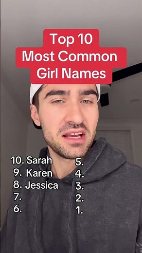 Top 10 Most Common Girl Names