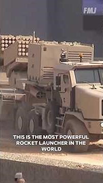The World's Most Powerful Rocket Launcher. MLRS "Jobaria"