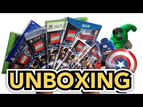 LEGO Marvel Avengers (PS4 / Xbox One / PS3 / Xbox 360 / Wii U / PS VITA / 3DS) Unboxing!!