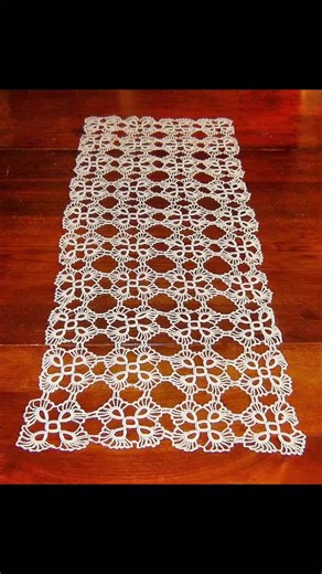 Handmade Crocheted Table Runners in Vibrant Colors