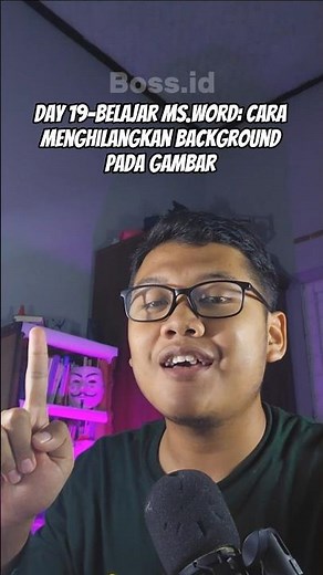 Day 19-Belajar Ms.Word: Cara Menghilangkan Background Pada Gambar dengan Mudah. #tutorial #msword
