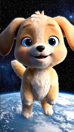 Pip Paws: The Puppy Who Jumped From Space! 🚀✨